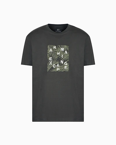 Regular fit ASV palm tree print t-shirt
