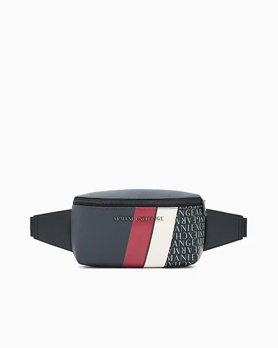 Monogram and Stripes Bum Bag