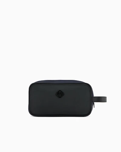 Beauyt case with nylon zip with logo