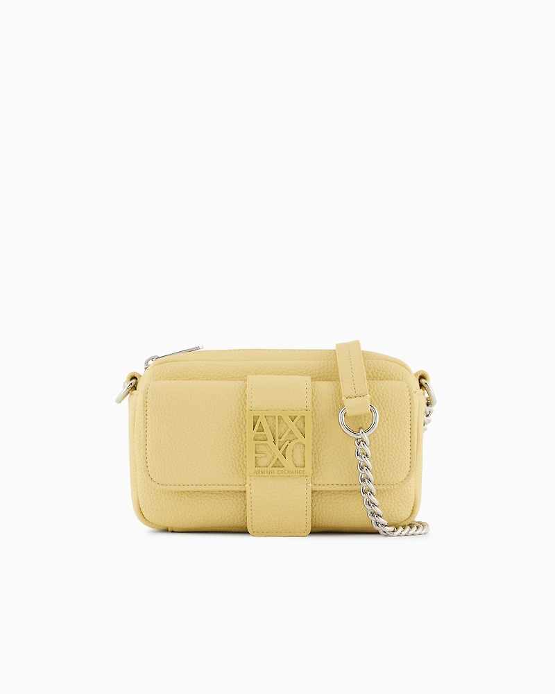 Mini shoulder bag with logo