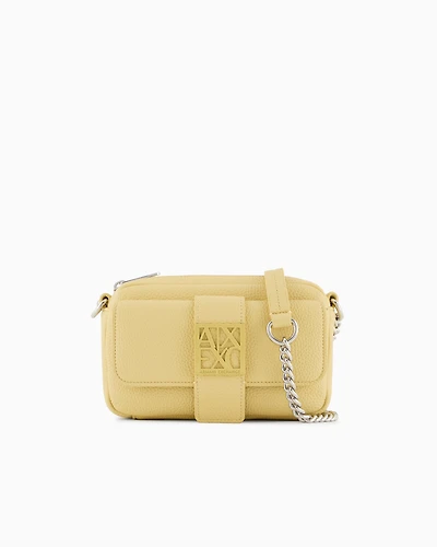 Mini shoulder bag with logo