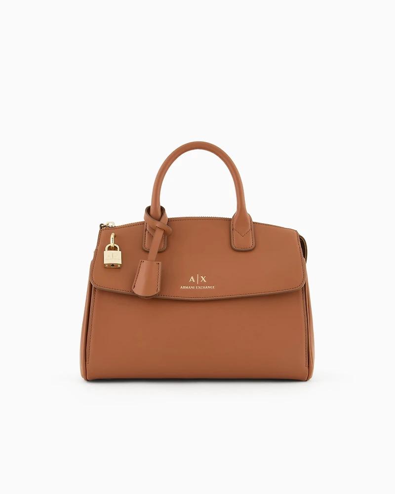 ASV Handbag Trunk with Padlock and Metal Details