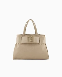 Large shoulder bag with ASV logo detail