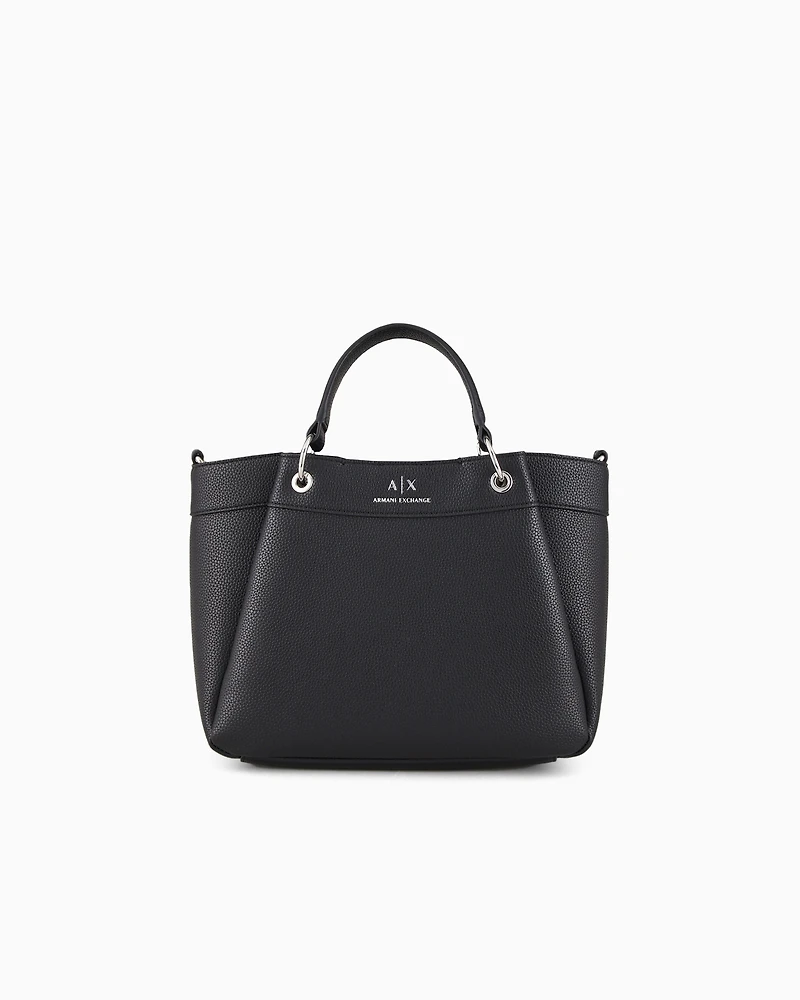 Medium handbag with degradè shoulder strap