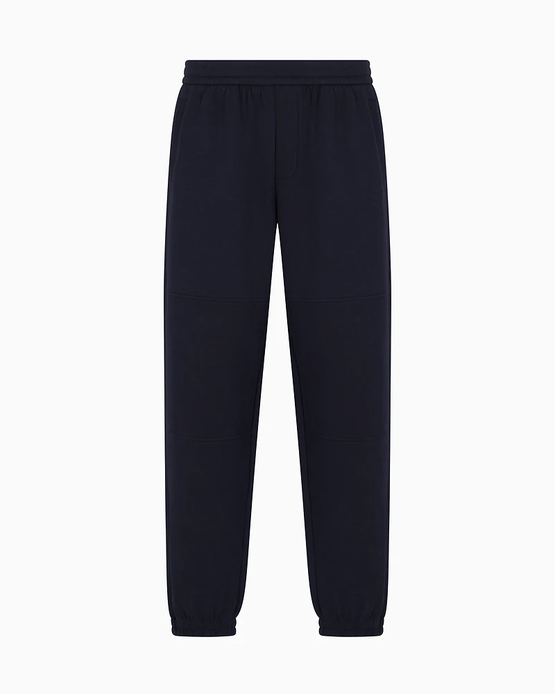 Bonded cotton joggers