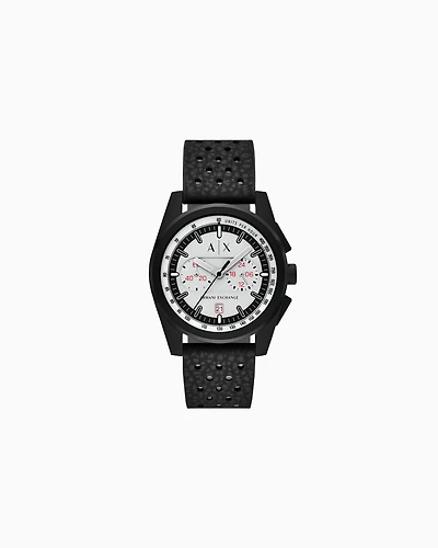  Chronograph Black Rubber Watch