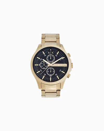 Armani Exchange - Three-hand watch with steel strap, Man, Multicoloured, Size: TU