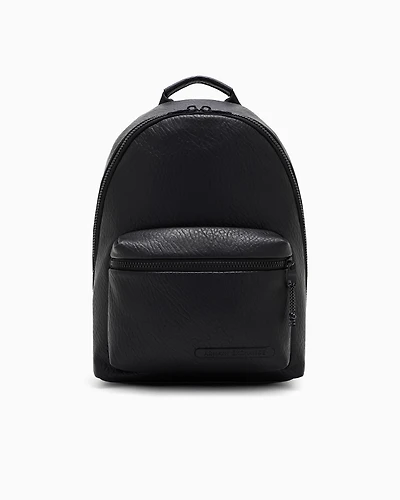 Backpack in garnet effect material