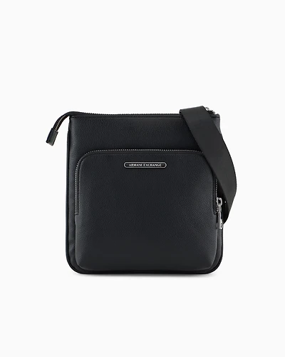 Flat shoulder bag