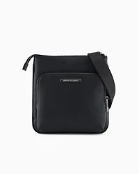 Flat shoulder bag