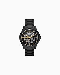 Automatic Black Stainless Steel Watch