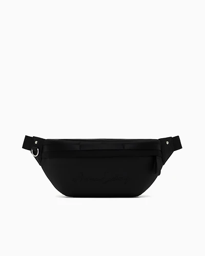 Bum bag with embossed logo