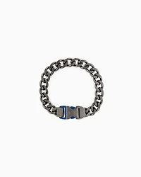  Gunmetal Stainless Steel Chain Bracelet