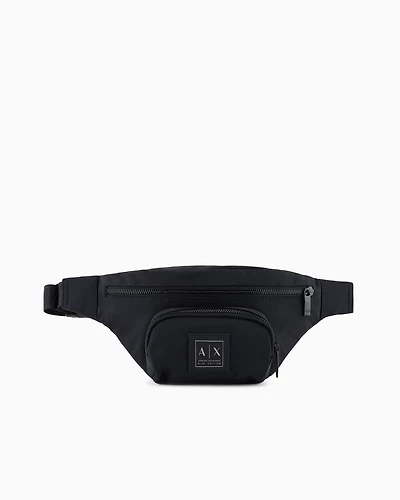Waist bag with external pocket