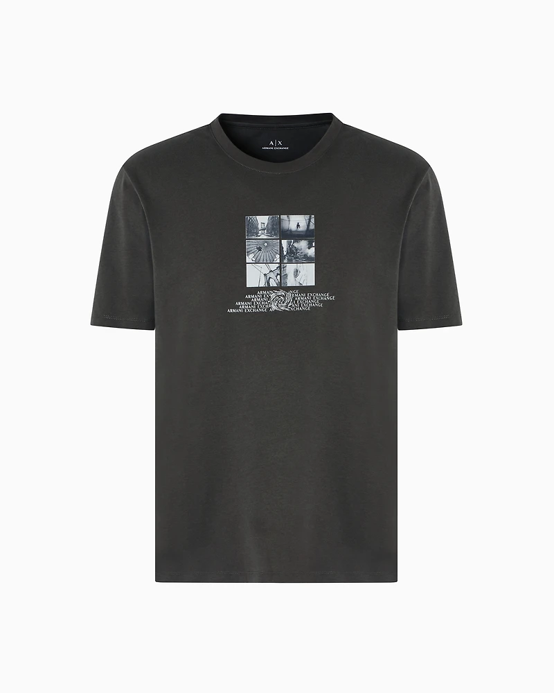 Regular fit T-shirt with photo print
