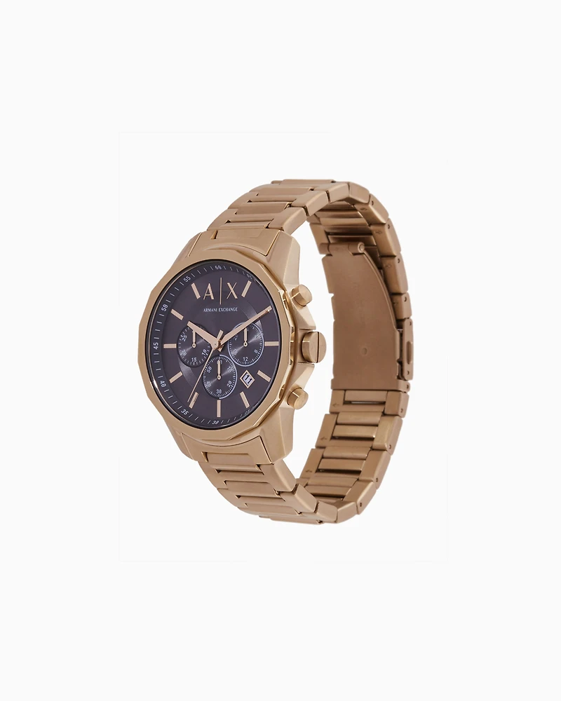 Armani Exchange - Steel Strap Watches, Man, Multicoloured, Size: TU