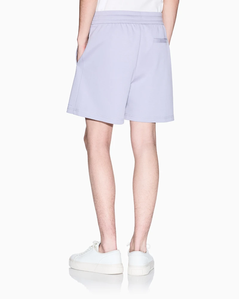 Cotton interlock Bermuda shorts