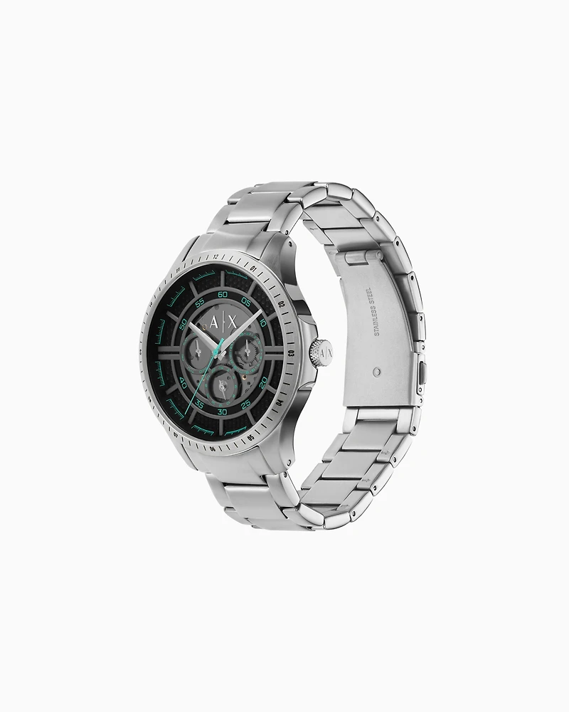 Armani Exchange Multifunction Stainless Steel Watch
