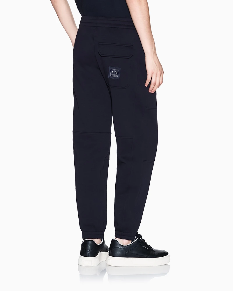 Bonded cotton joggers