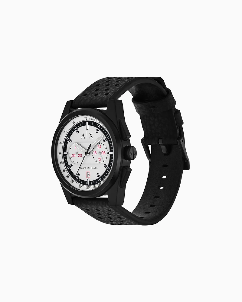  Chronograph Black Rubber Watch