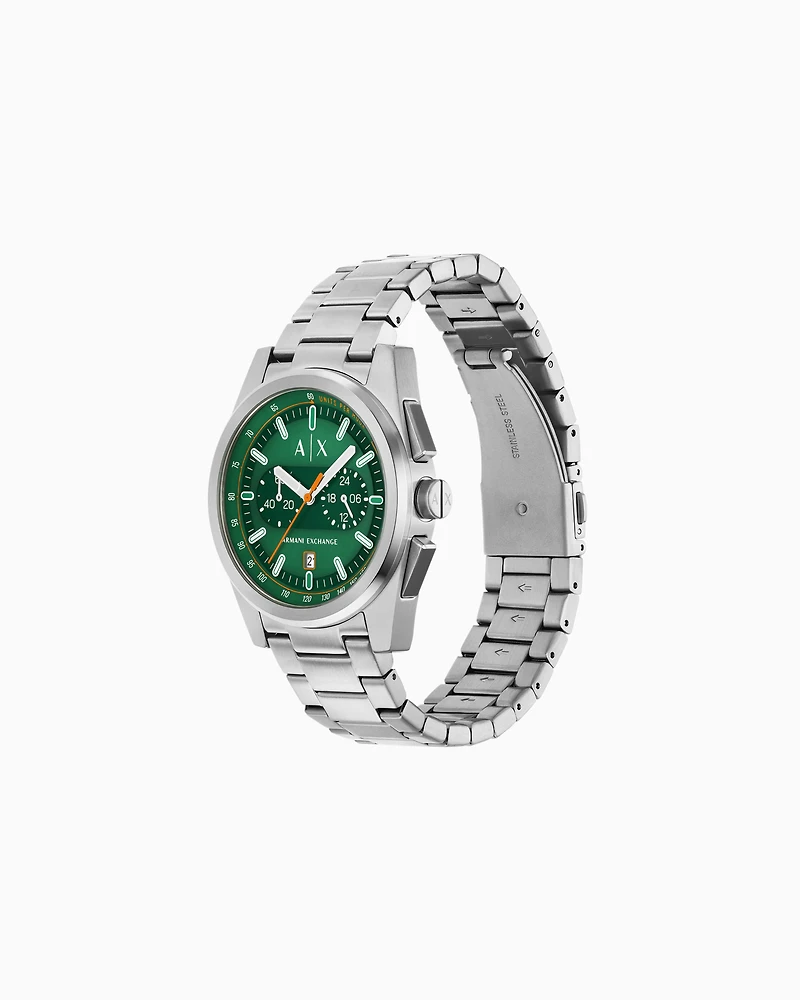  Chronograph Stainless Steel Watch