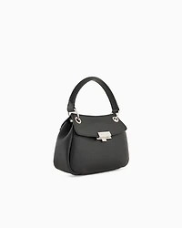 Handbag with metal details