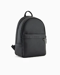 Backpack with external pocket with small hook