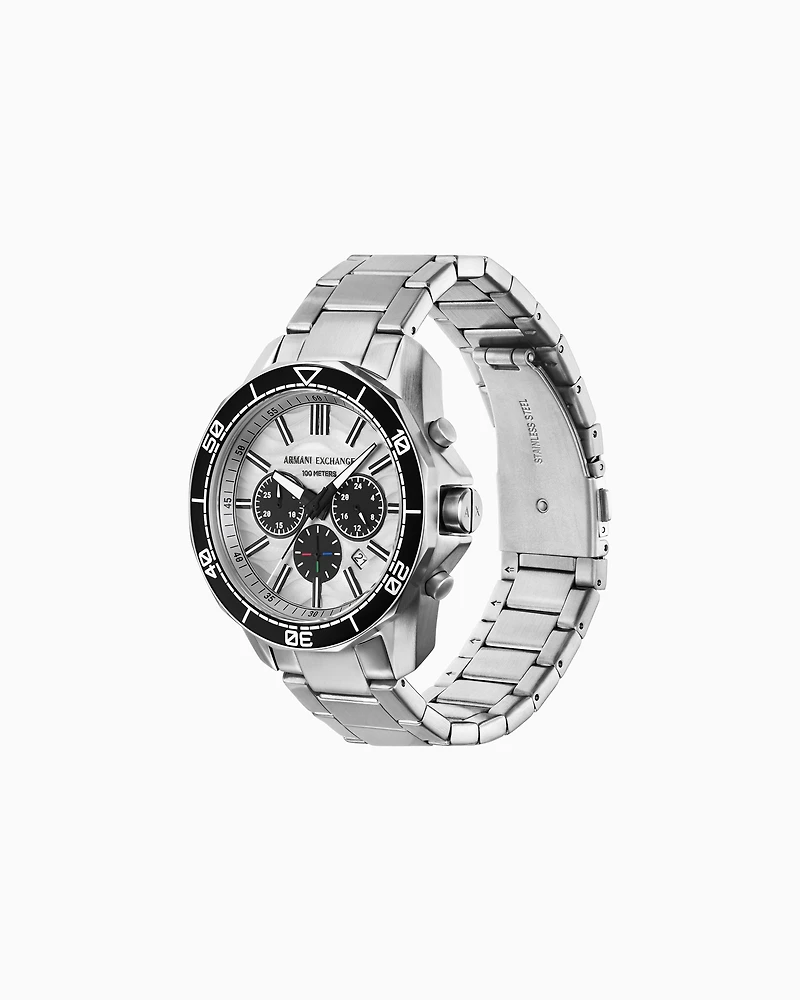 Chronograph Stainless Steel Watch