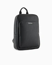 Minimal eco-leather backpack