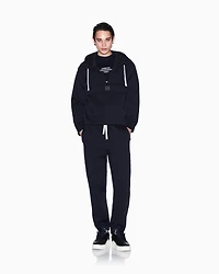 Bonded cotton joggers
