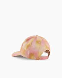 Abstract patterned visor hat