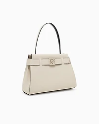 Handbag with small large logo