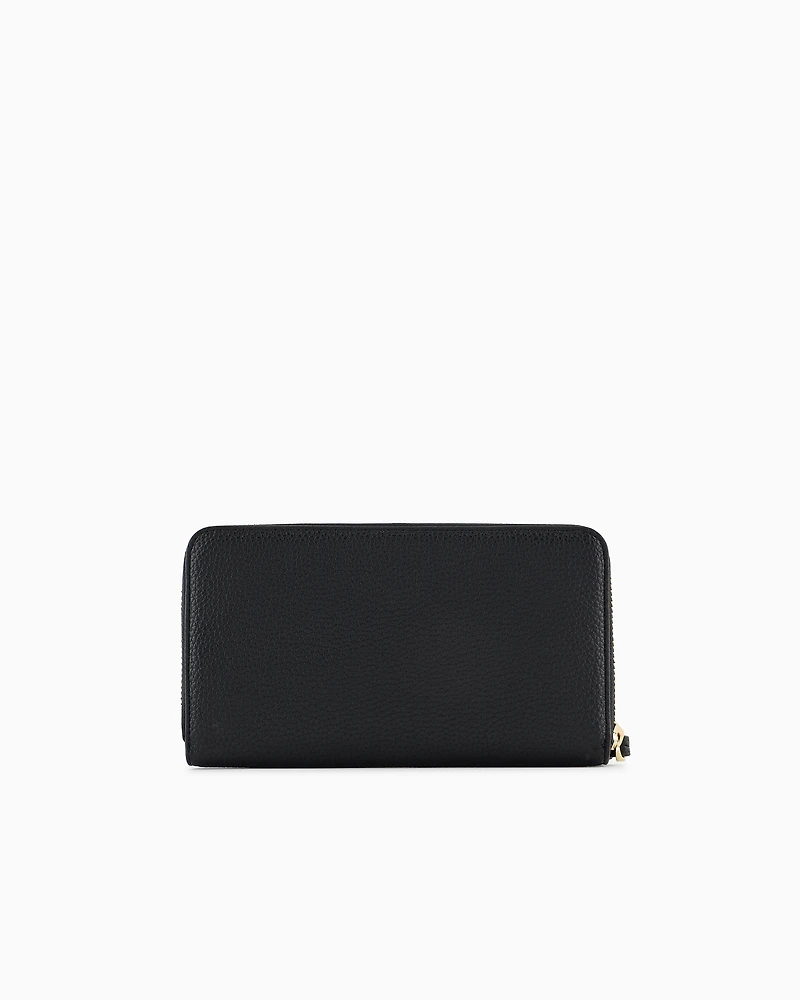 Horizontal wallet with ASV logo