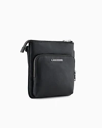 Flat shoulder bag