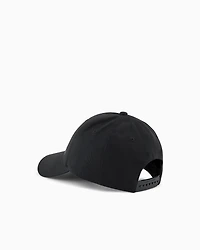 Visor hat with rhinestone logo