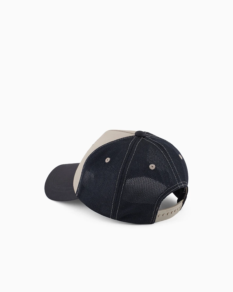 Two-tone visor hat