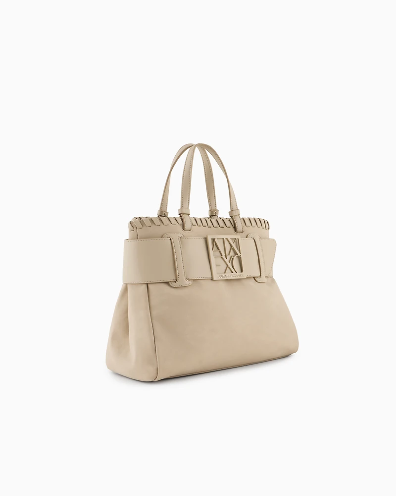 Handbag with ASV logo detail