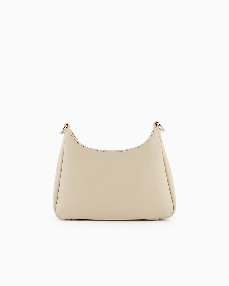 Shoulder bag with external pocket