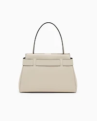 Handbag with small large logo