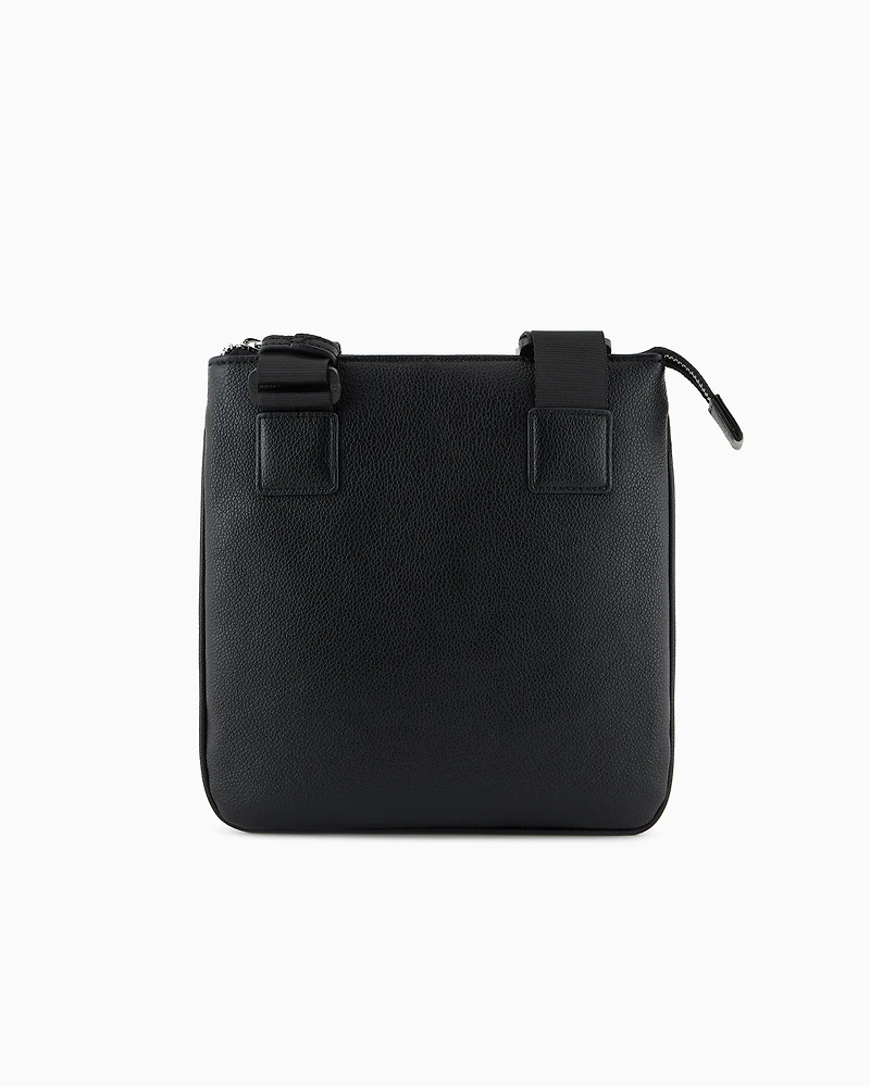 Flat shoulder bag