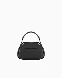 Sequined shoulder bag with metallic details