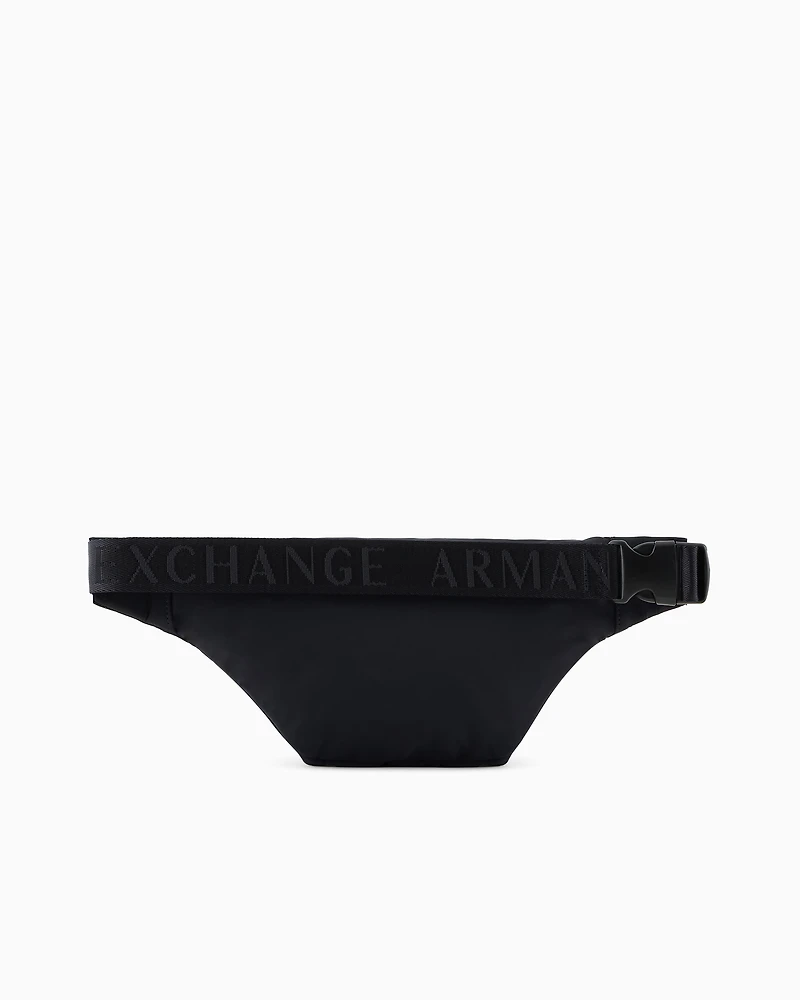 Waist bag with external pocket