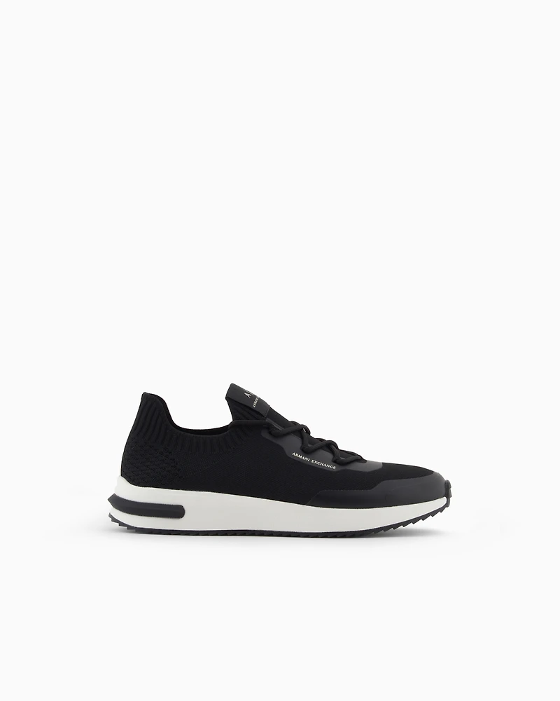 Sock sneakers with logo