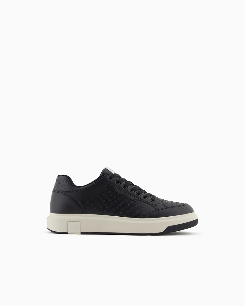 Armani Exchange - Sneakers, Man, Black, Size: