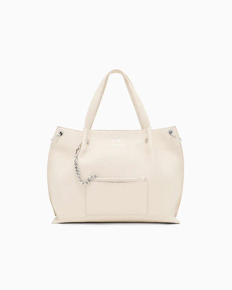 Shopper bag with clutch