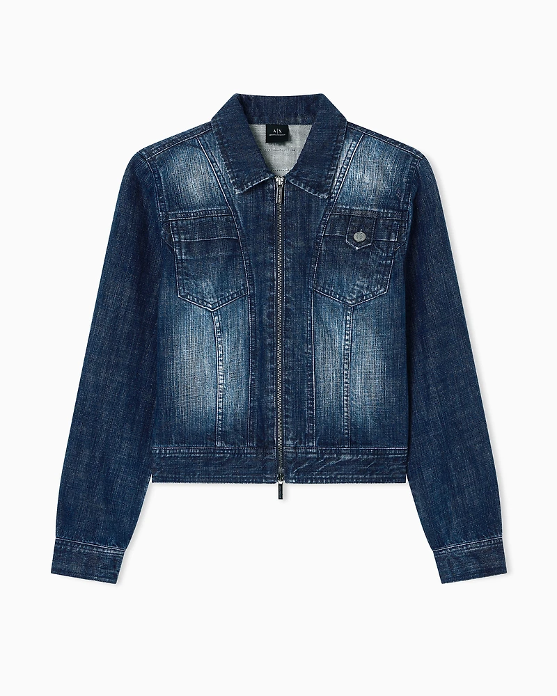Indigo denim jacket