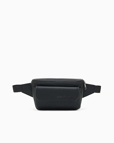 Hammered effect bum bag