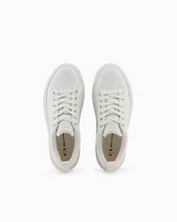 ALL OVER EMBOSSED LOGO SNEAKERS