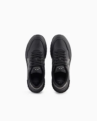 Sneakers with side logo