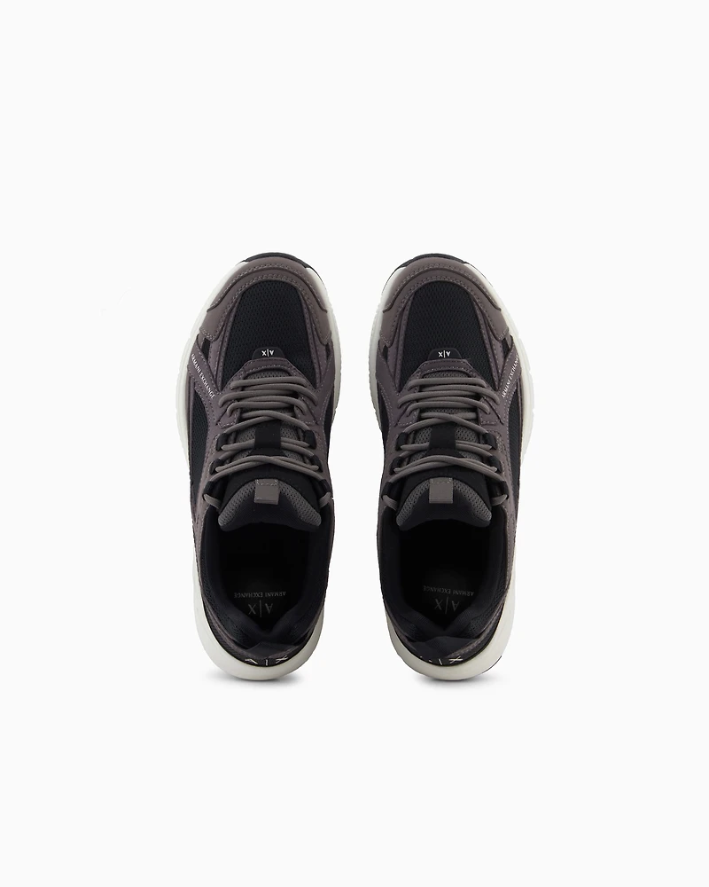 TECHNICAL FABRIC CHUNKY SNEAKERS